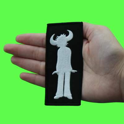 Jamiroquai Silhouette Horn Patch Alternative Rock Band Embroidered