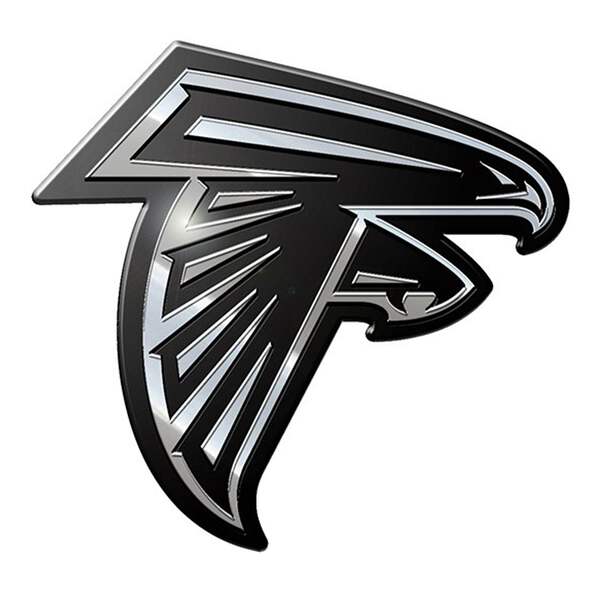 Atlanta Falcons Premium Solid Metal Logo Car Truck Emblem Decal Chrome Auto Nfl 614934303665 Ebay