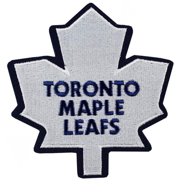 Toronto Maple Leafs White Blue Twill Jersey Patch Emblem Primary