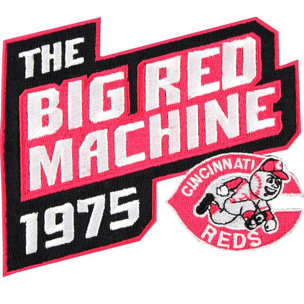 1975 Cincinnati Reds The Big Red Machine Mlb World Series Champions Jersey Patch 813300017919 Ebay