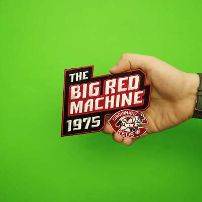 1975 Cincinnati Reds The Big Red Machine Mlb World Series Champions Jersey Patch 813300017919 Ebay