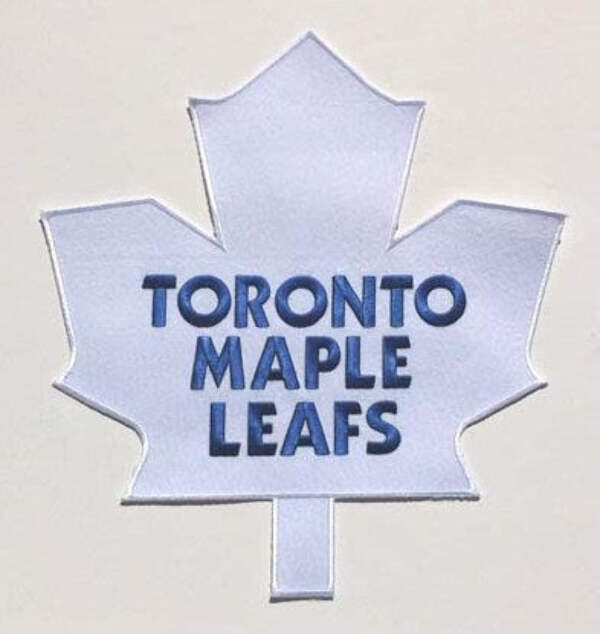 Toronto Maple Leafs Large White Home Jersey Front Patch Crest
