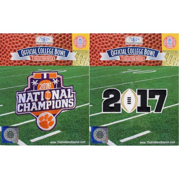 2016 College National Champions Clemson Tigers 2017 Playoff