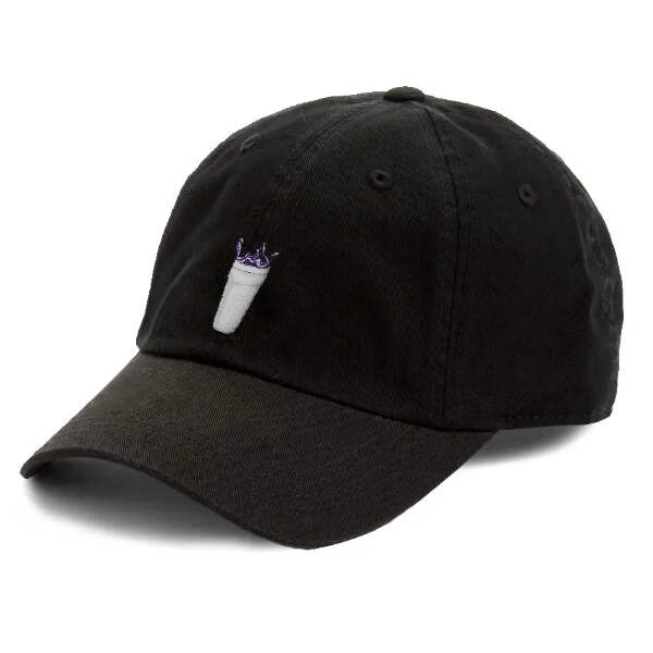 Purple Drank Double Cup Love Dad Hat Embroidered Curved Adjustable