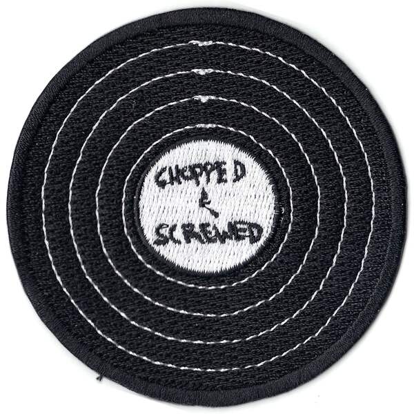 Dj Chopped And Screwed Houston Texas Vinyl Disk Iron On Embroidered Patch 642896211919 Ebay