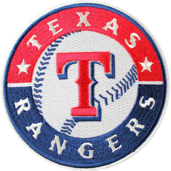 Texas Rangers Primary Logo Circle 'T' Patch MLB Jersey Emblem