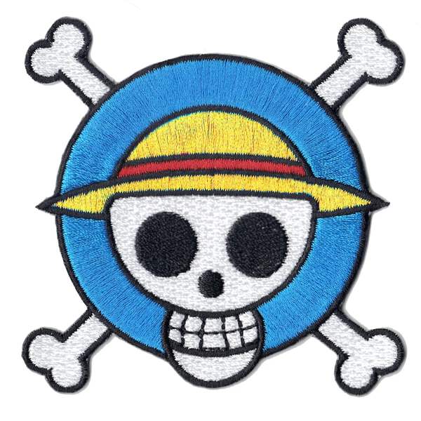 Anime Skull With Hat Sign Logo Embroidered Iron On Patch Ebay