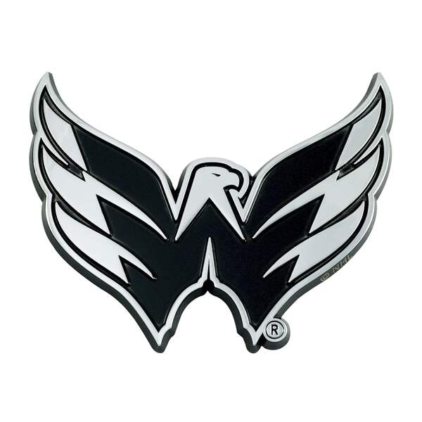 Official Washington Capitals Nhl Hockey Logo Solid Metal Car Emblem 842989056407 Ebay