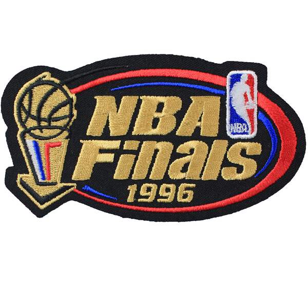 1996 Nba Finals Logo Patch Jersey Chicago Bulls Michael Jordan Seattle Super Son 633726020719 Ebay