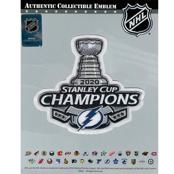 2020 NHL Stanley Cup Final Champions Tampa Bay Lightning ...