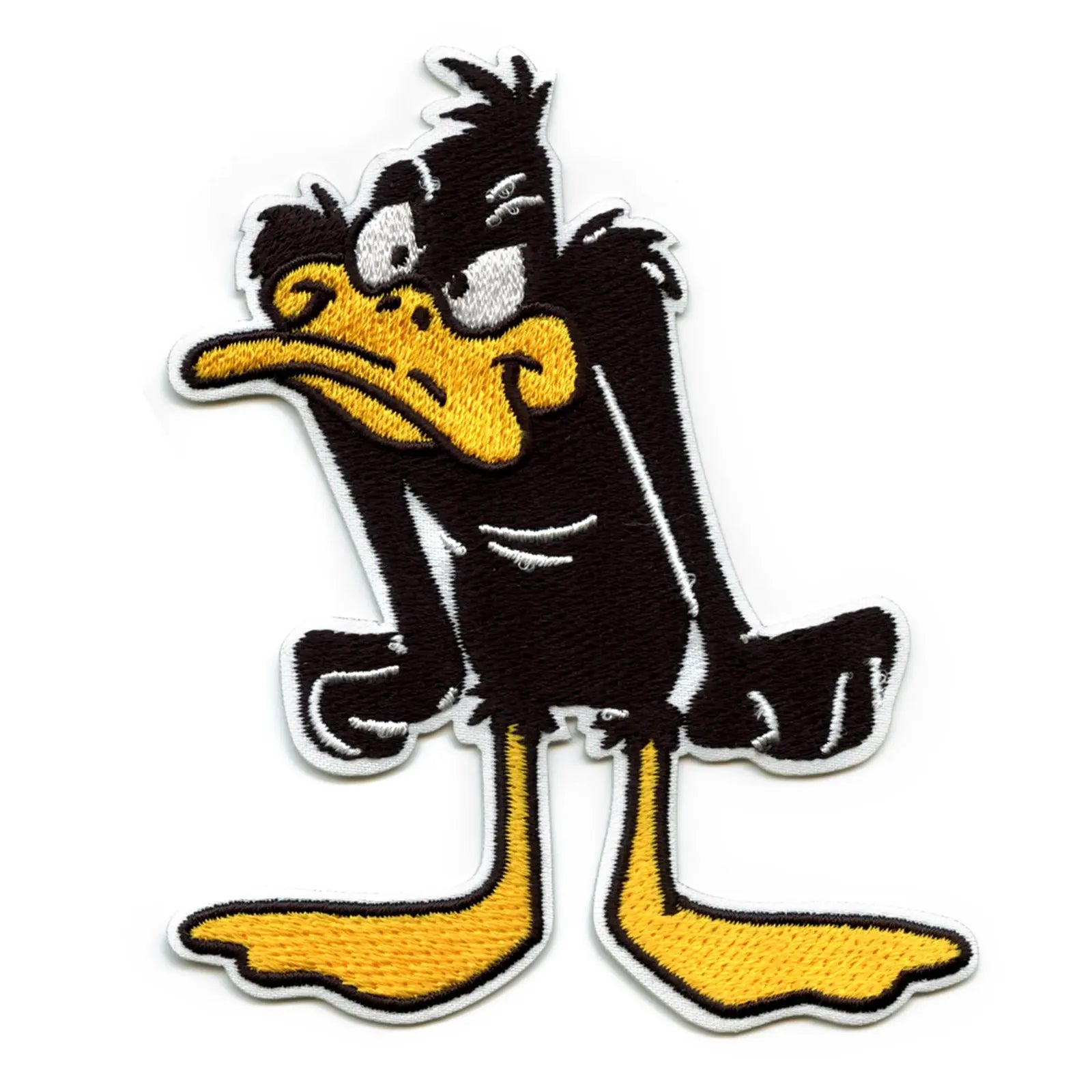 Official Daffy Duck Angry Embroidered Iron On Patch | eBay