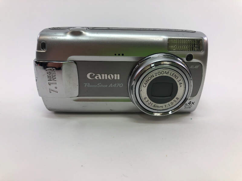 Canon PowerShot A470 PC-1267 7.1MP Compact Digital Camera