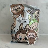 ぬいぐるみ The monsters macaron labubu toffee Labubu The Monsters Exciting Macaron Vinyl Face Series
