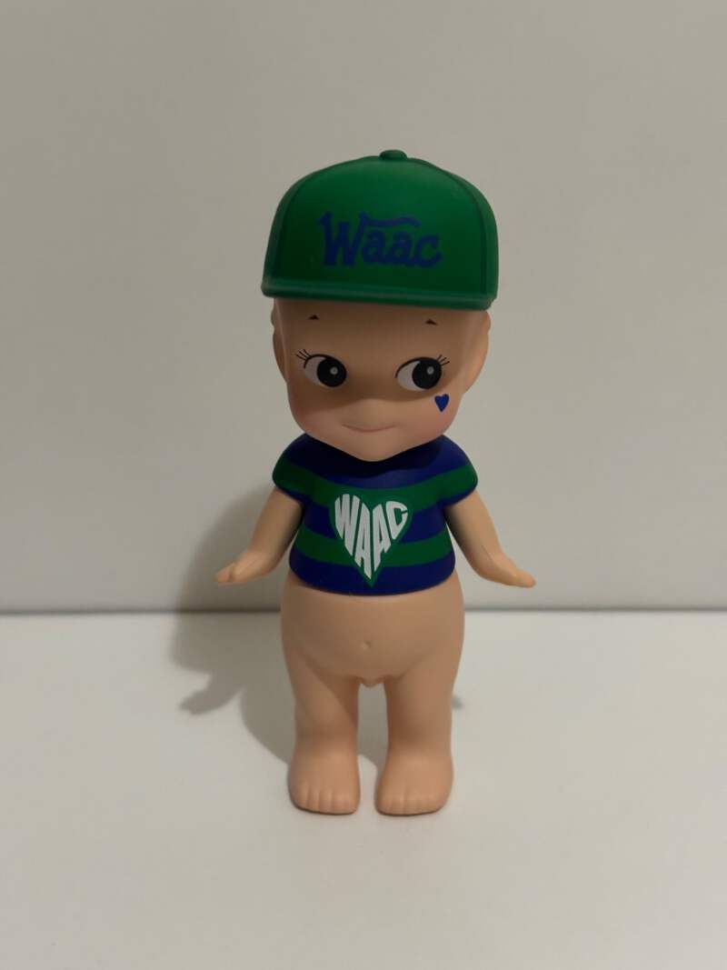 Blue and Green Stripes - WAAC V1 Green - Sonny Angel Limited