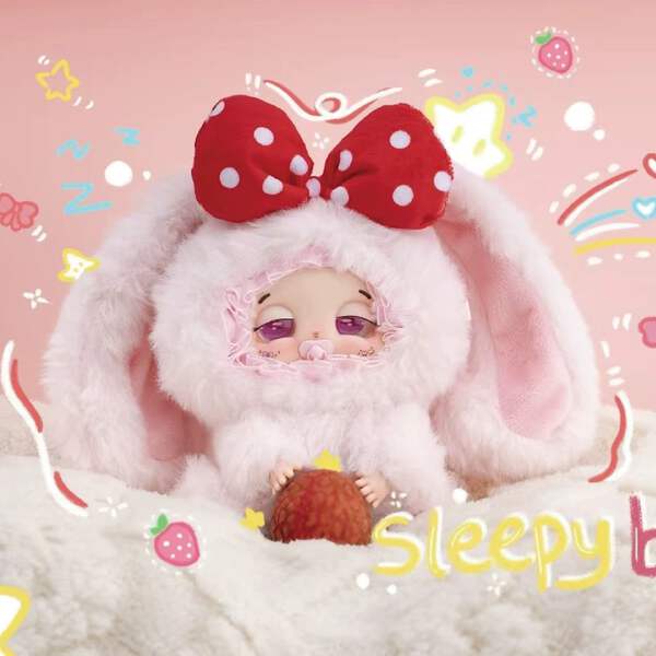 DouDou Sleepy Baby シークレット Sleepy Baby Doudou Lucky Delivery Series Plush Blind Box | eBay