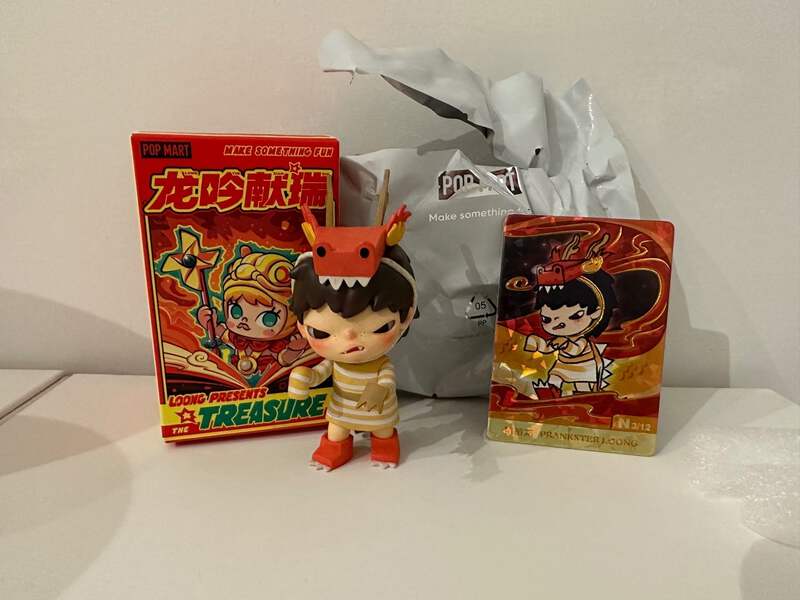POPMART　HIRONO　Loong Presents Treasure Hirono) PRANKSTER LOONG - Loong Presents the Treasure Series