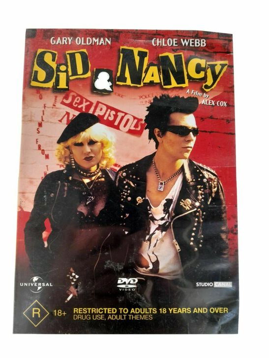 Sid and Nancy DVD Region 4 Gary Oldman Chloe Webb Sid