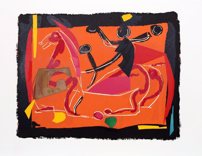Marino Marini, Horse and Rider, Lithograph | eBay