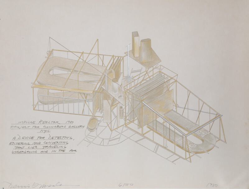 2240様感謝‼️デニス・オッペンハイム大作版画「Impulse reactor」 Dennis Oppenheim, Impulse Reactor, Lithograph, signed and numbered
