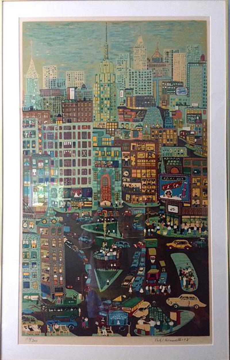 洋書 Fasanella's city Fasanella's City: The Paintings of Ralph Fasanella with the