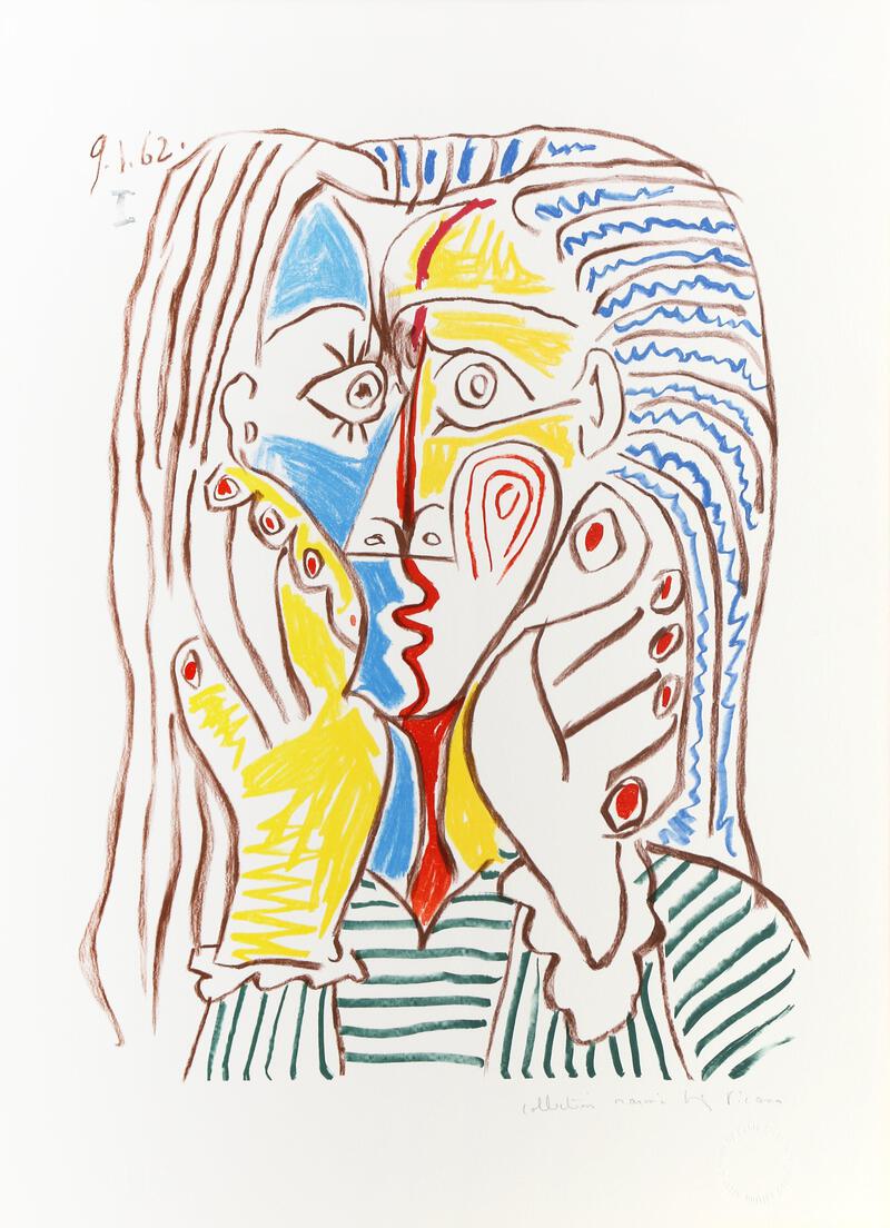Pablo Picasso, Visage, Lithograph on Arches Paper | eBay