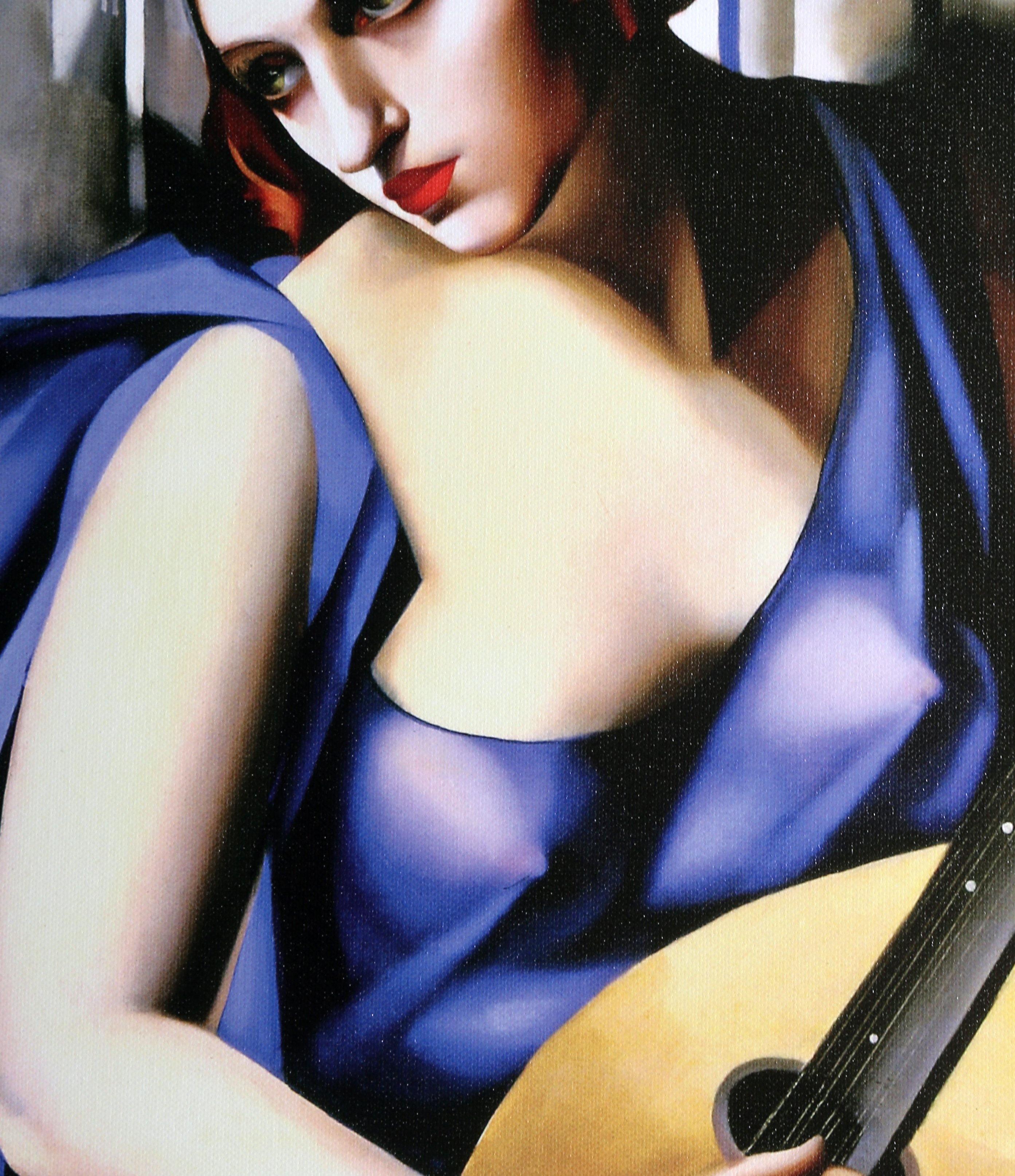 Tamara de Lempicka, The Musician, Giclee on canvas | eBay