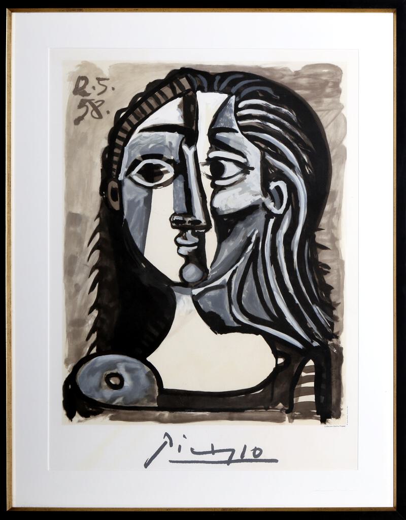 品質は非常に良い Tete Picasso, Pablo de eBay | Lithograph Femme, 洋書