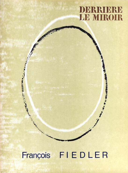 Derrière le Miroir Fiedler François Fiedler, Derriere le Miroir #167 (Cover), Lithograph on