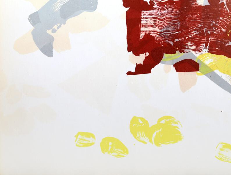 Jean-Paul Riopelle, Derriere Le Miroir #171 (3), Lithograph on
