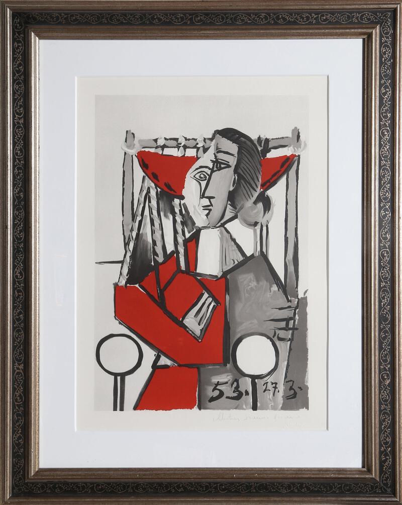 Pablo Picasso, Femme Assise, Lithograph on Arches Paper | eBay
