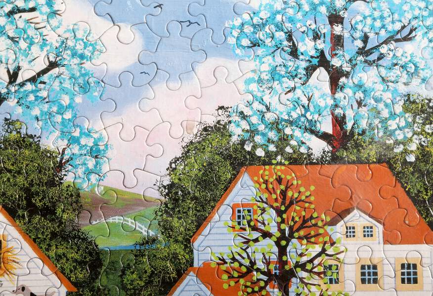 Jane Wooster Scott, The Pet Vet, Completed Puzzle | eBay