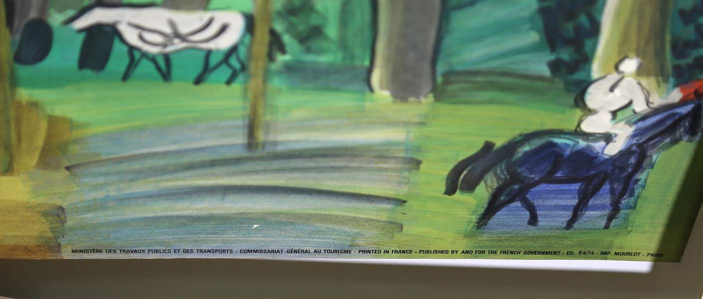Raoul Dufy, Le Paddock à Deauville, Lithograph Poster | eBay