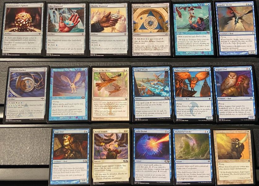 Custom Commander Deck*** Kangee, Aerie Keeper - Birds - EDH MTG