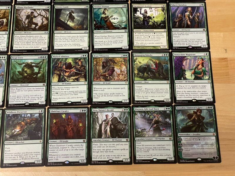 mtg freyalise commander deck Freyalise, Llanowar's Fury