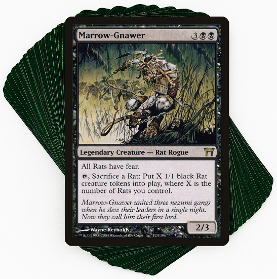 Custom Commander Deck*** Marrow-Gnawer - Rats - EDH Magic Cards