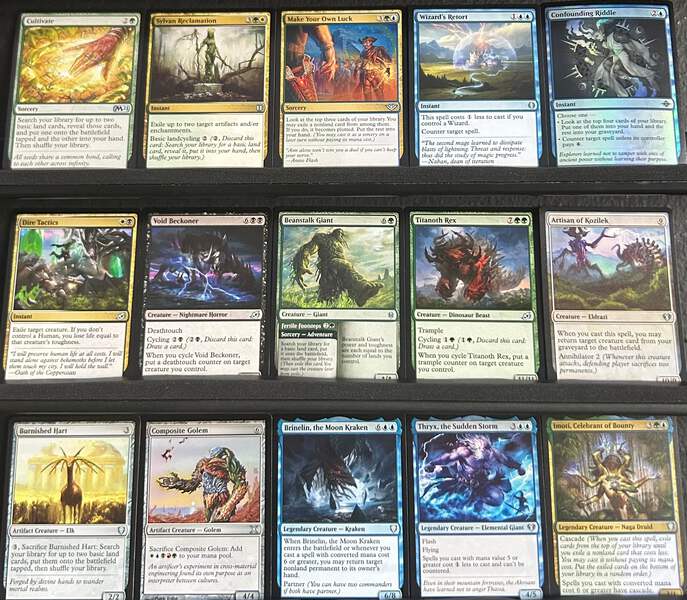 mtg jodah archmage eternal commander deck EDH Deck Jodah, 100 Magic Cards Custom Deck 5 Color prepare to be the target. Magic the Gathering Trading Card