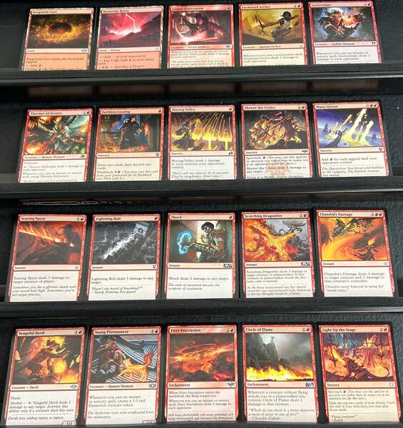 Custom Commander Deck*** Torbran, Thane of Red Fell - Burn - EDH