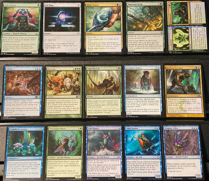 Custom Commander Deck*** Zegana, Utopian Speaker - Merfolk - EDH
