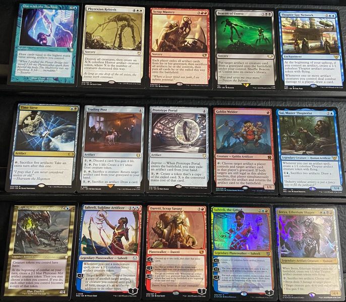 mtg breya commander deck Breya, Etherium Shaper Artifact Metalcraft Affinity Magic You gain 5 life. Breya Deck Box - Etsy