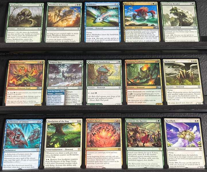 elemental commander deck mtg Mtg Necron Commander Deck Custom Horde Of Notions Elemental Commander Deck  – EDH MTG – NM Mtg Commander Decks