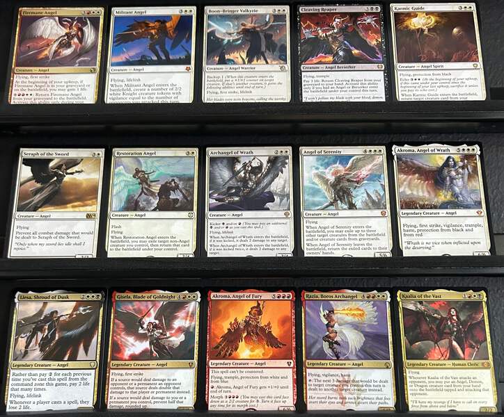 Custom Commander Deck*** Kaalia of the Vast - Angels - EDH Magic