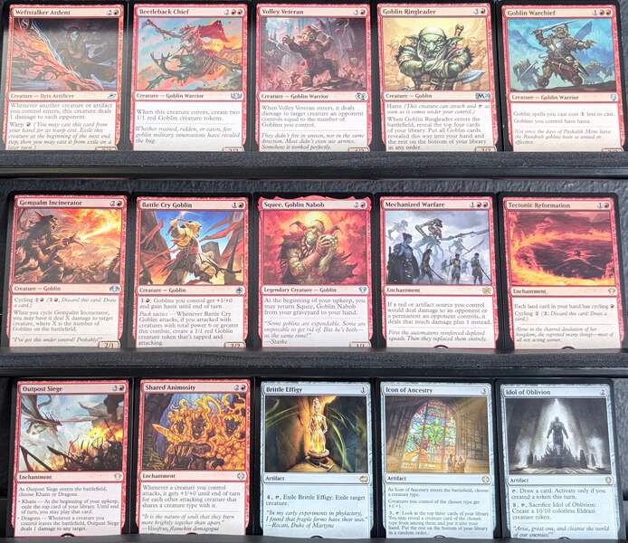 Custom Commander Deck*** Krenko, Mob Boss - Goblins - EDH MTG