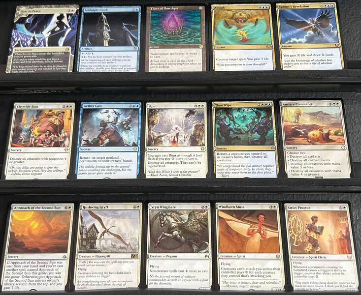 mtg commander stax deck Custom Commander Deck*** Grand Arbiter Augustin IV - Stax Control - EDH MTG