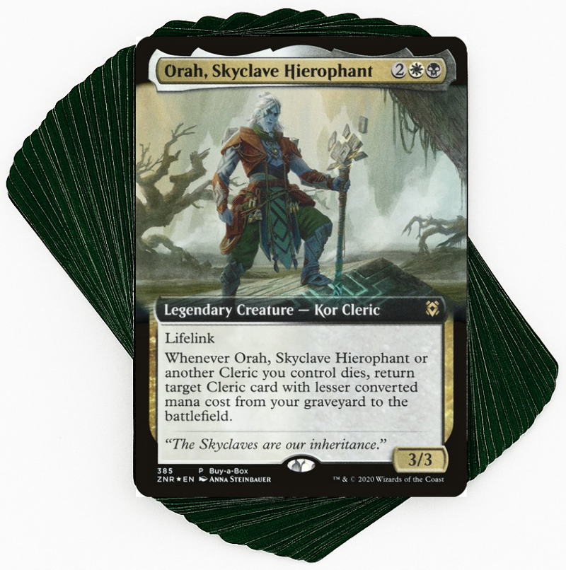 Custom Commander Deck*** Orah, Skyclave Hierophant - Clerics