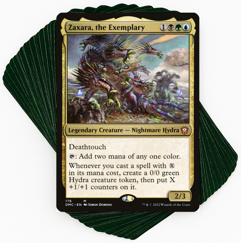 mtg zaxara commander deck Zaxara Custom Deck Elkoychibi
