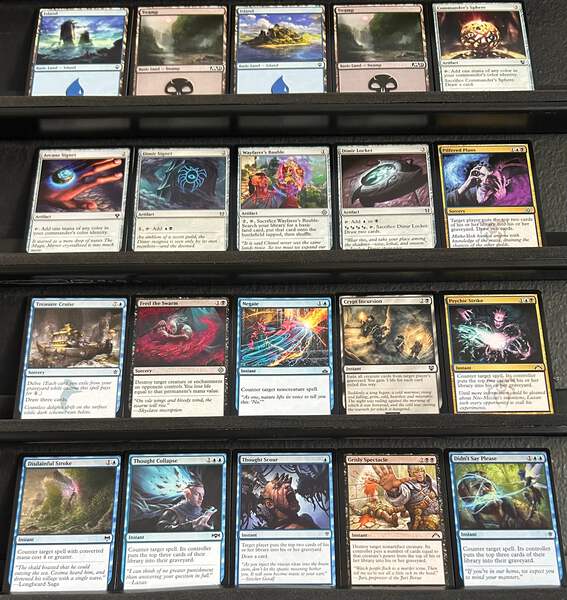 MTG Commander Deck Phenax, God Of Deception - 100 Card Custom Mill EDH Deck  For Magic: The Gathering Kotis, The Fangkeeper