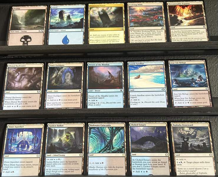 mtg phenax god of deception commander deck Custom Deck*** Phenax, - Mill - EDH Magic Card From the Born of the Gods set. MTG Commander Deck EDH Deck