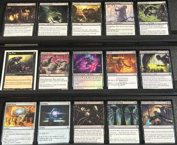 マジック：ザ・ギャザリング Rats/Infect custom MTG commander deck 462_3.jpeg?etag=