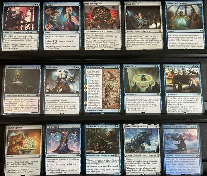 mtg urza lord high artificer commander deck Elite Artifacts - Mono Blue - Urza, - EDH cEDH - 100 Card - Custom Magic The Gathering Deck Until end of turn Urza, Lord High Artificer (Borderless)