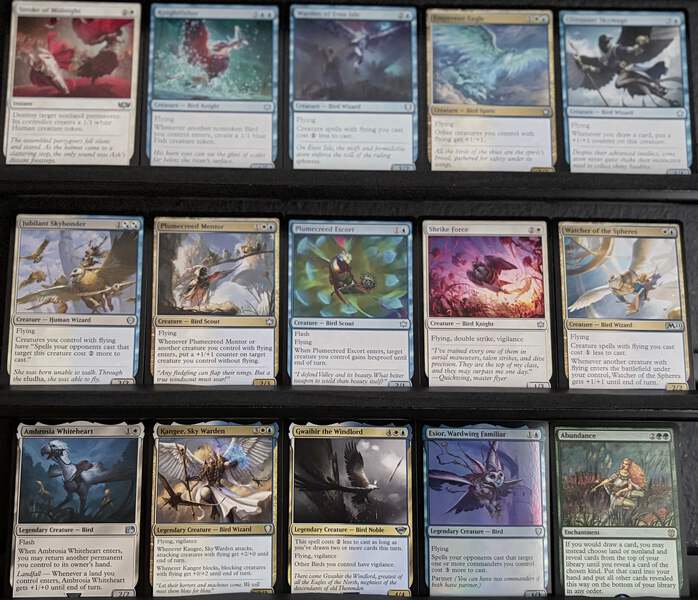 Custom Commander Deck*** Choco, Seeker of Paradise - Landfall